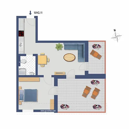 Appartement Inseltoern 11 Büsum